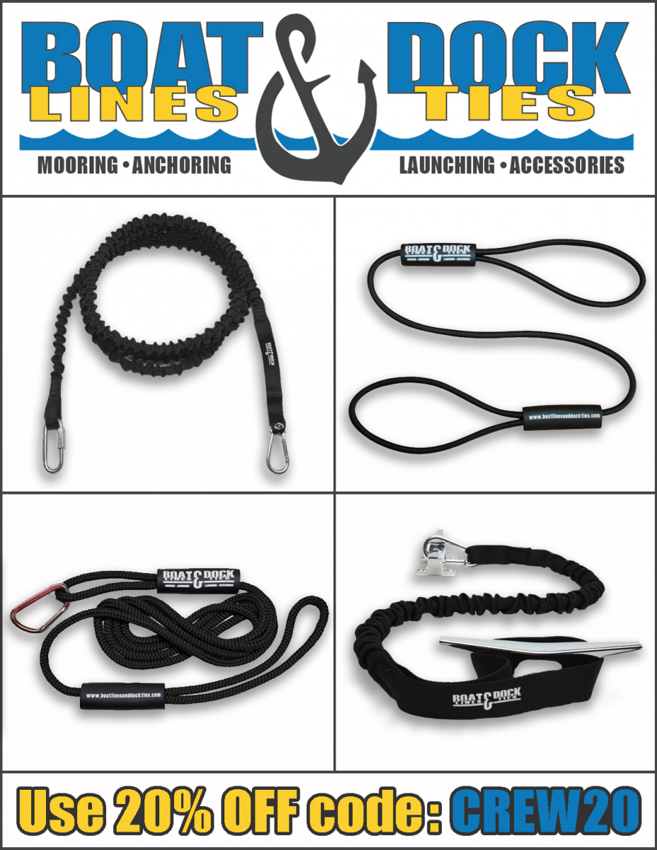 CREW DEAL: Boat Lines & Dock Ties brand Products - Crew Deals - Centurion  and Supreme Boat Fanatics: CenturionCrew™ Forums